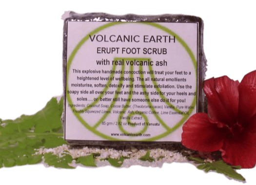 Foot Scrub - Volcanic Ash  Exfoliant - Volcanic Earth - 60 gms