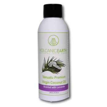 Virgin Coconut Oil - Lavender - Volcanic Earth - 4.56 oz.