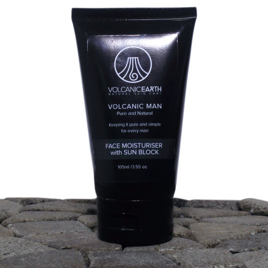 Moisturizer for Men - Sensitive Skin - Volcanic Earth - 3.55 oz.