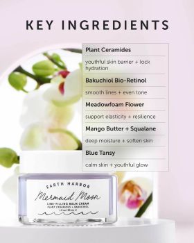 Night Cream - Line-Filling Balm Cream - Earth Harbor - 1.0 oz