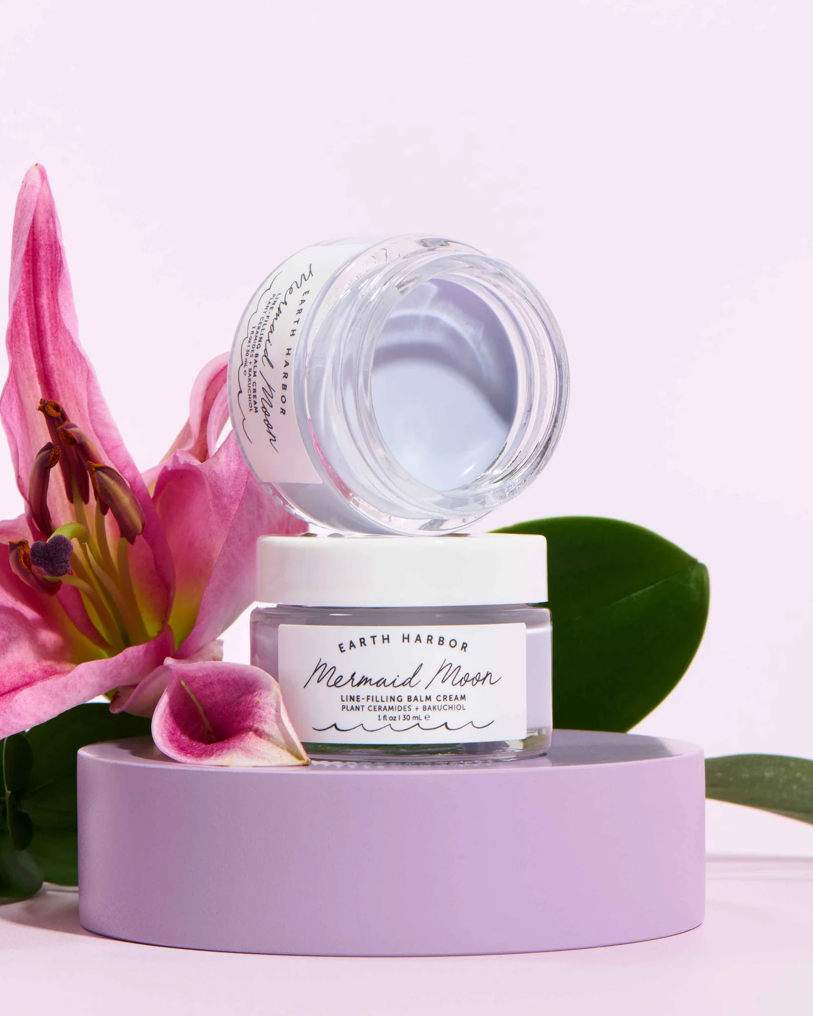 Night Cream - Line-Filling Balm Cream - Earth Harbor - 1.0 oz