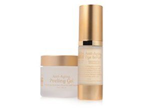 Face Pack - Peeling Gel & Eye Serum - Dead Sea Spa - 2-Piece