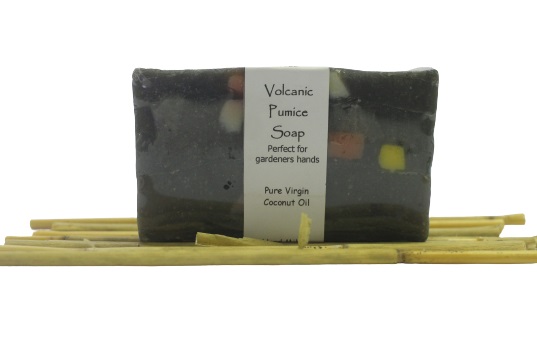 Pumice Soap - Virgin Coconut Oil - Volcanic Earth - 3.4 oz.