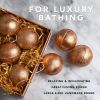 Bath bombs - 24K Rose Gold Zen Spa - Lovery Skincare - 9-PC