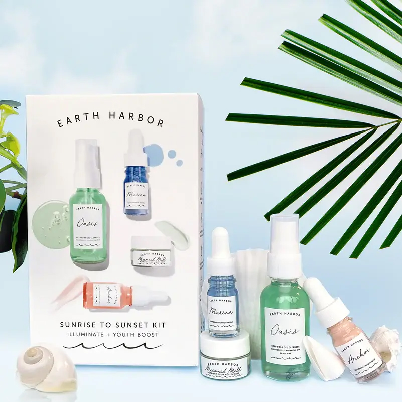 Skincare Set - Sunrise to Sunset - Earth Harbor - 4-Piece