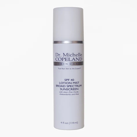 Sunscreen - SPF-40 Lotion Mist - Dr. Copeland Skincare - 4.0 oz.