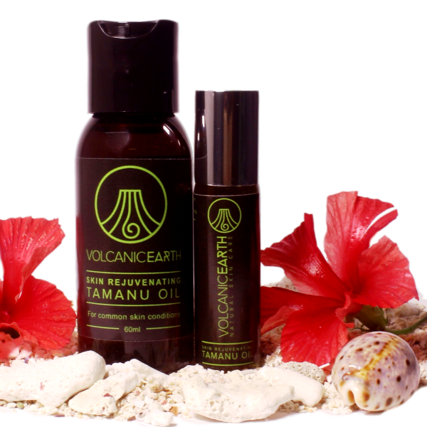 Tamanu Oil - Organic & Undiluted - Volcanic Earth - Twin Pack
