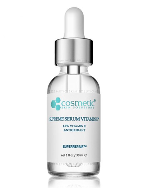 Face Serum - 1.0% Vitamin E - Cosmetic Skin Solutions - 1.0 oz.